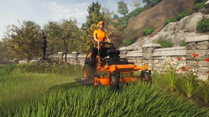 ✅Lawn Mowing Simulator ⭐Steam\RegionFree\Key⭐ + Bonus