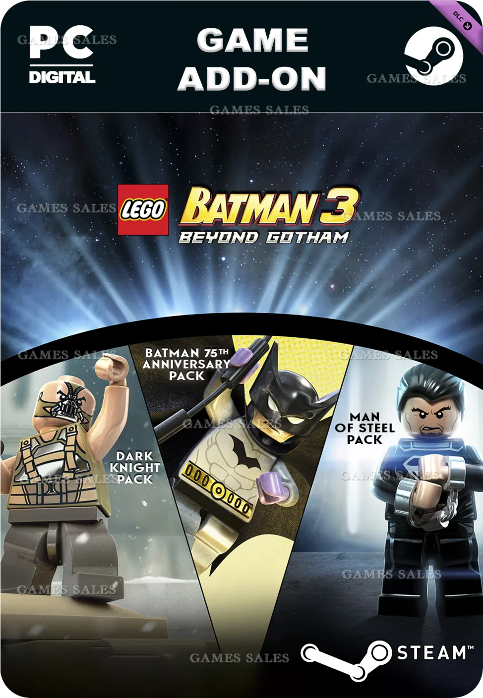 LEGO BATMAN 3: BEYOND GOTHAM SEASON PASSSTEAM GIFT