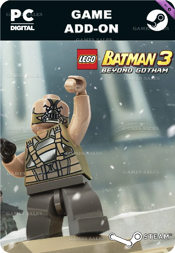 ✅💙LEGO BATMAN 3: BEYOND GOTHAM DLC: DARK KNIGHT💙STEAM