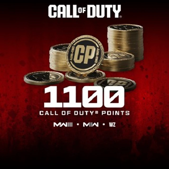 🔑 CALL OF DUTY - 1100 POINTS (CP) 🔥 XBOX  KEY