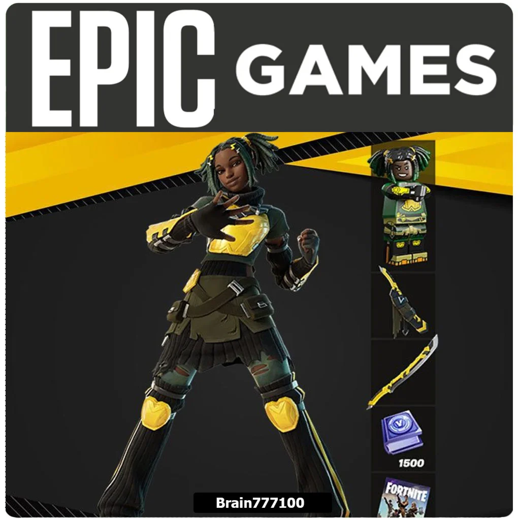 Фортнайт набор Мятежный разведчик +1500Vb Xbox/Epic/PC