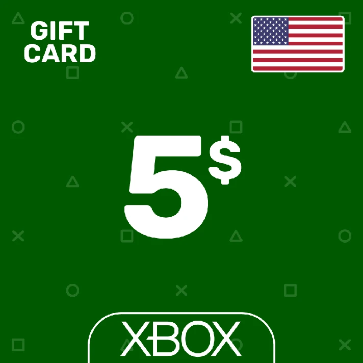 ⭐️Xbox Top Up Card 5$ (USD) USA