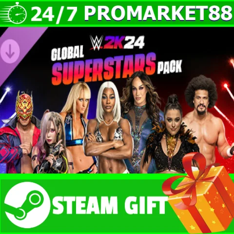 ⭐️ВСЕ СТРАНЫ+РОССИЯ⭐️ WWE 2K24 Global Superstars Pack