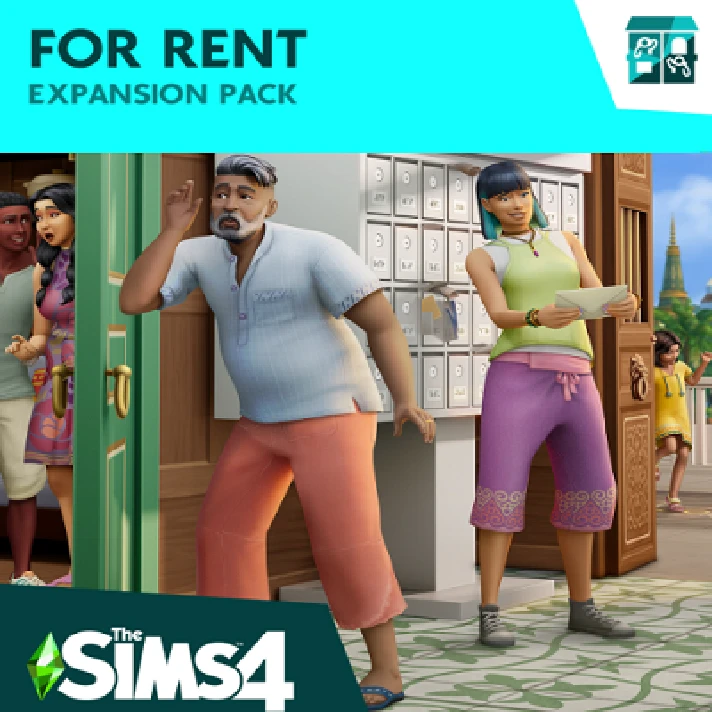 THE SIMS 4: FOR RENT (DLC) ✅(EA APP KEY)+GIFT