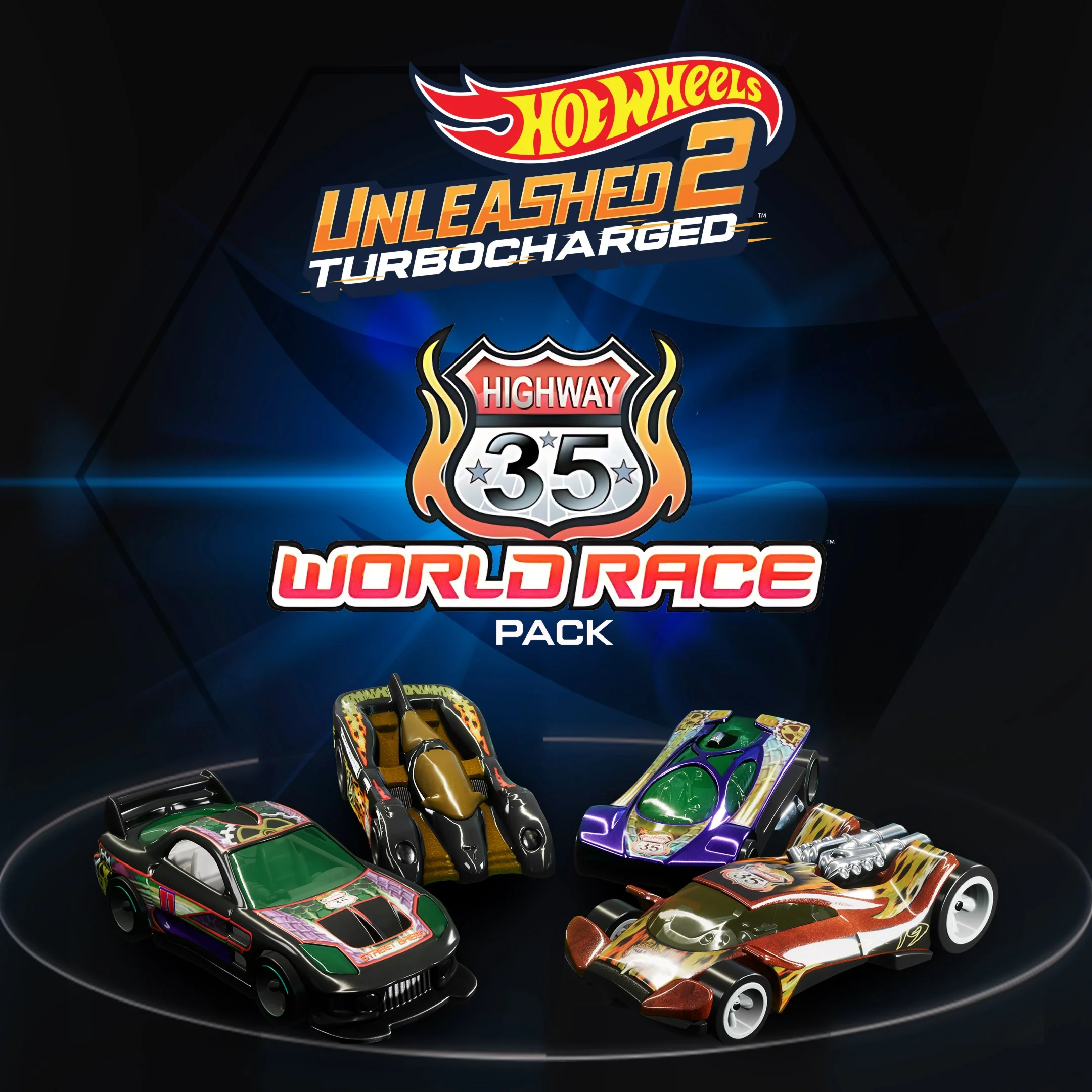 HOT WHEELS UNLEASHED 2  Highway 35 World Race Pack
