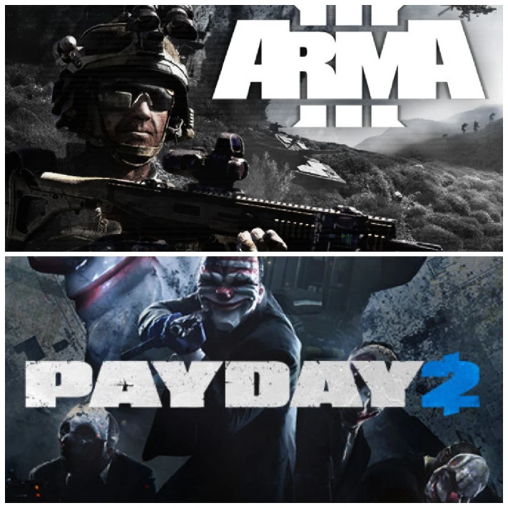 👹Arma 3 + PAYDAY 2 +BIG CASHBACK⚡