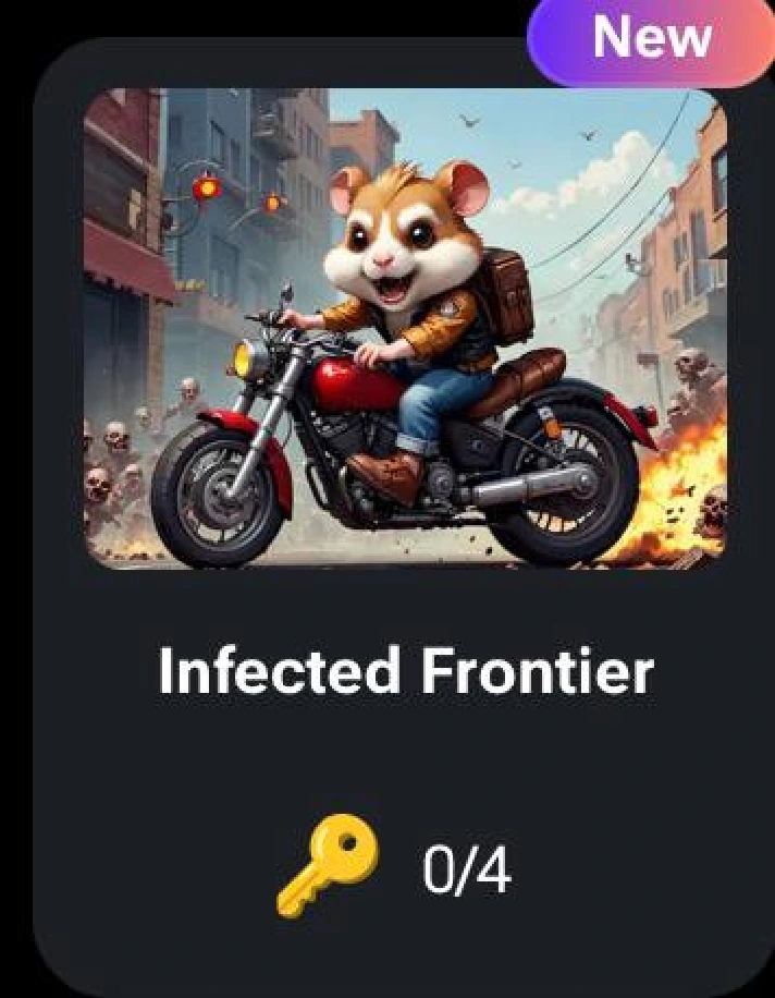 🐹 🔑Infected Frontier | KEYS FOR CODES FOR HAMSTER