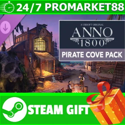 ⭐ ️ВСЕ СТРАНЫ+РОССИЯ ⭐ ️ Anno 1800 - Pirate Cove Pack