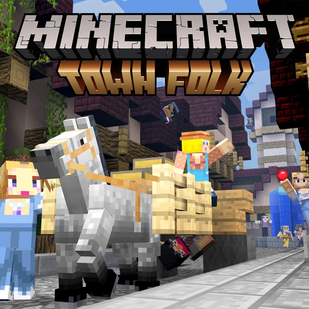 Minecraft Town Folk Skin Pack