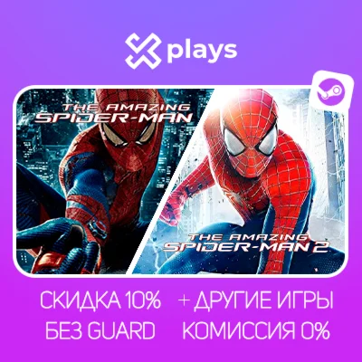 THE AMAZING SPIDER-MAN + 2 + ИГРЫ | БЕЗ GUARD + КЛЮЧ