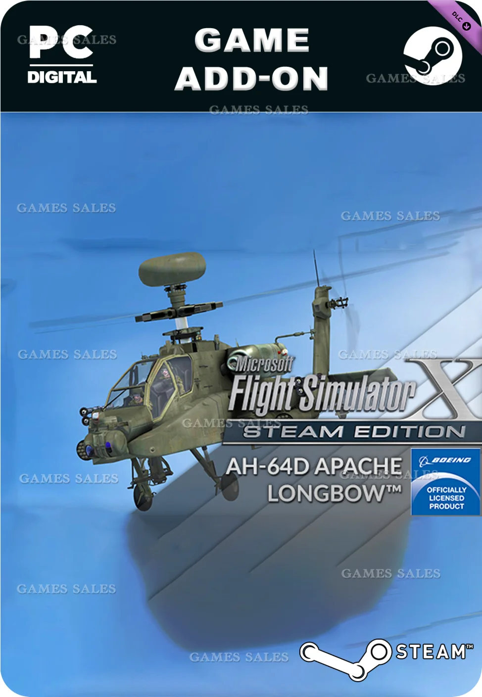 FSX STEAM EDITION: AH-64D APACHE LONGBOW™ ADD-ON