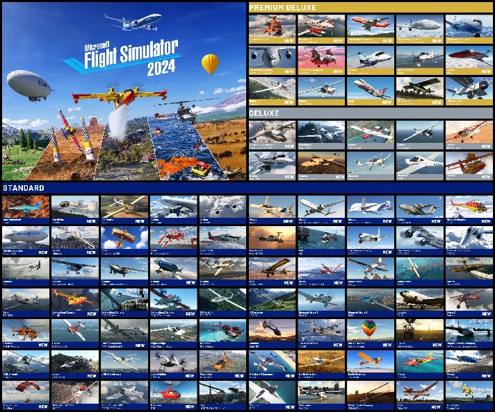 Microsoft Flight Simulator 2024  Premium Deluxe Edition