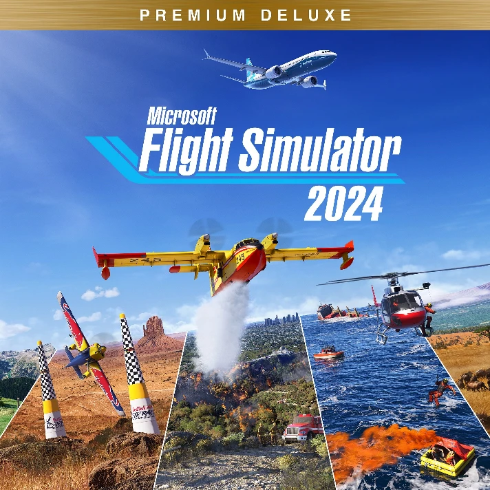 Microsoft Flight Simulator 2024  Premium Deluxe Edition