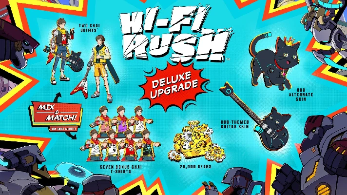 ✅Hi-Fi RUSH Deluxe Edition Upgrade Pack ⭐Steam\DLC\Key⭐