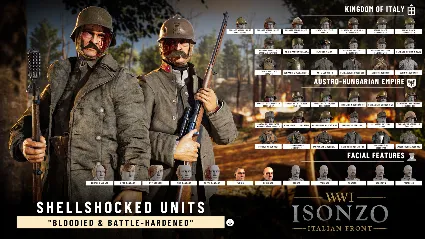 Isonzo - Shellshocked Units Pack DLC АВТОДОСТАВКА STEAM РОССИЯ