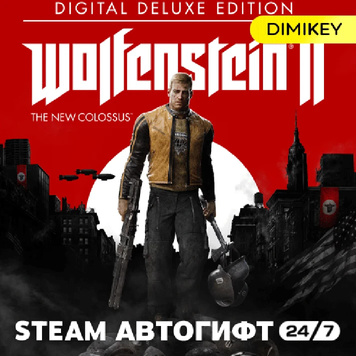 🟨 Wolfenstein II + Season Pass Autogift RU-CIS/TR