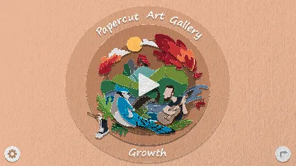 Papercut Art Gallery-Growth АВТОДОСТАВКА STEAM РОССИЯ