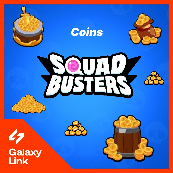 👑 SQUAD BUSTERS - 💎 COINS - BY Supercell ID ✅