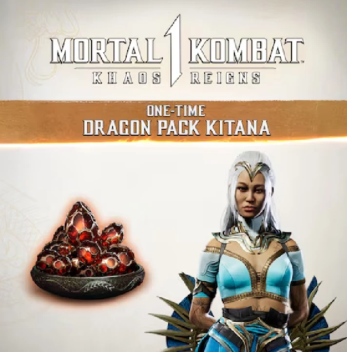 MK1:One-Time Dragon Pack Kitana+850 Dragon Krystals🗝️