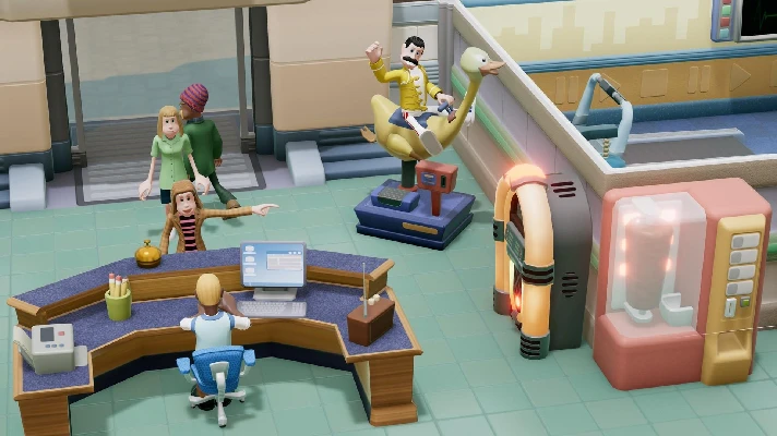 ✅Two Point Hospital Retro Items Pack⚫STEAM🔑KEY⭐DLC +🎁