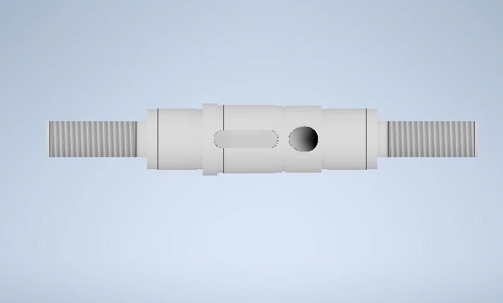 Drawing axle shaft of the Inmotion V8 electric motor