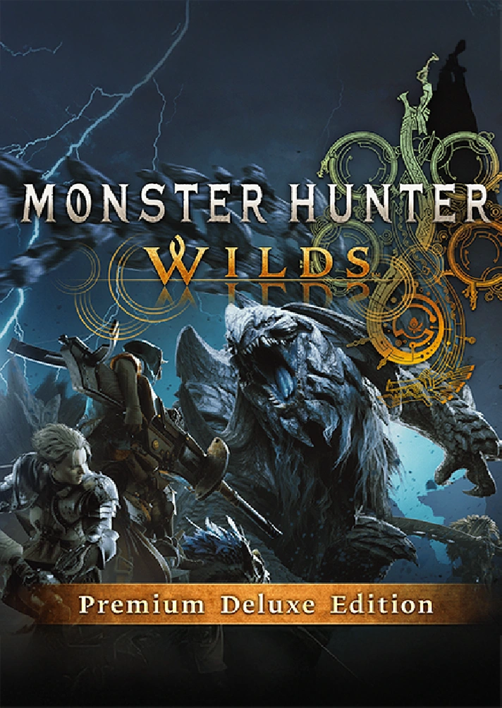 🎁Monster Hunter Wilds Premium Deluxe🌍ROW✅AUTO