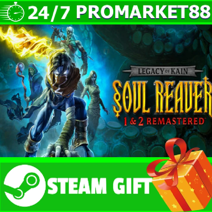 ⭐️ Legacy of Kain Soul Reaver 1-2 Remastered STEAM GIFT