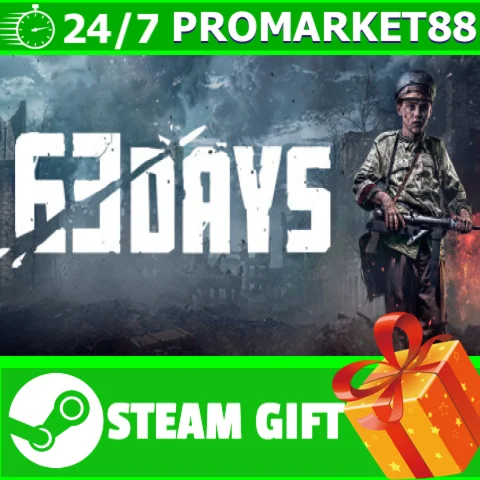 ⭐️ВСЕ СТРАНЫ+РОССИЯ⭐️ 63 Days STEAM GIFT