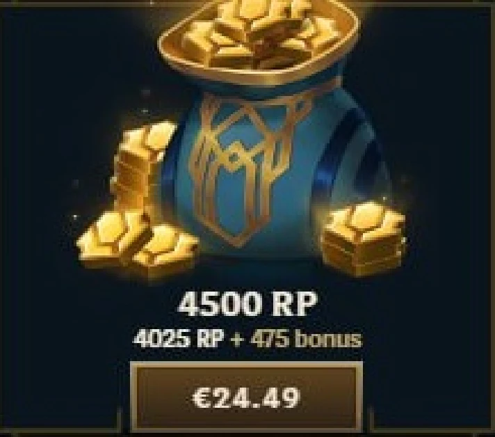 ⭐Top up Riot Points League of Legends RU server