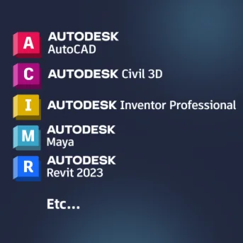 Autodesk All 46+ Apps On Email, Win/Mac, 1/2/3 года