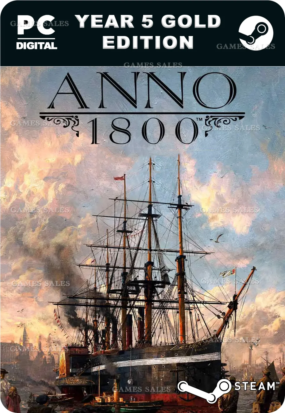 ANNO 1800 - YEAR 5 GOLD EDITIONSTEAM GIFT????АВТО