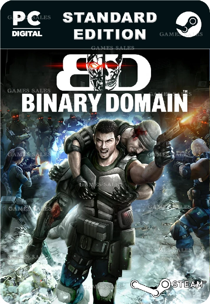 ✅💙BINARY DOMAIN💙STEAM GIFT🤖AUTODELIVERY🤖