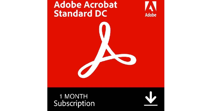 🅰️ADOBE ACROBAT STANDARD DC/1 MONTH/OFFICIAL KEY🔑