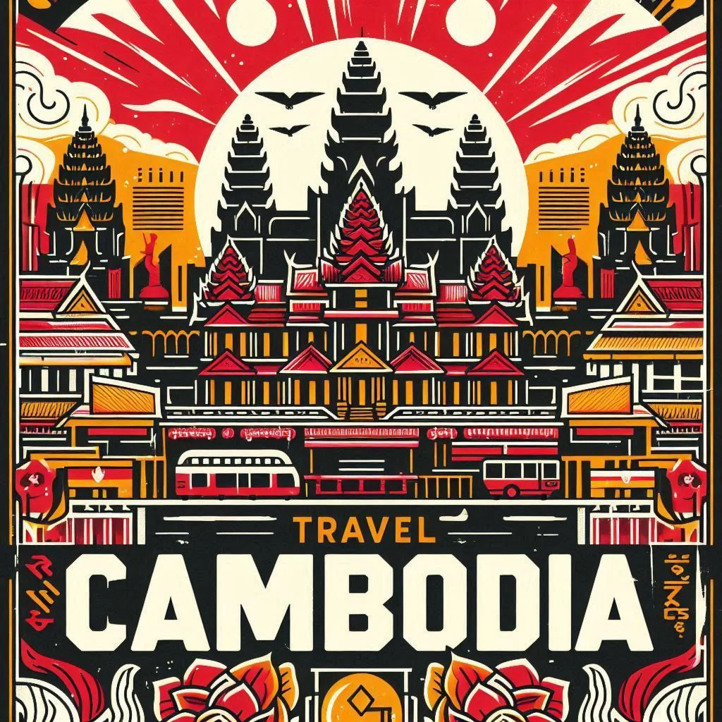 eSIM - Туристическая  сим карта - Камбоджа