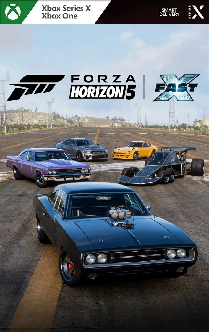 ✅ Forza Horizon 5: Fast X Car Pack XBOX PC KEY 🔑