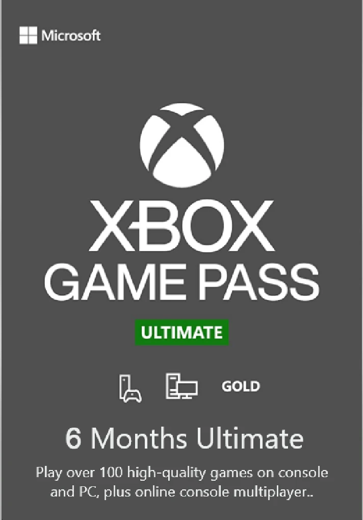 🌍XBOX Game Pass Ultimate KEY | 6 + 1 MONTHS 🔥🔑