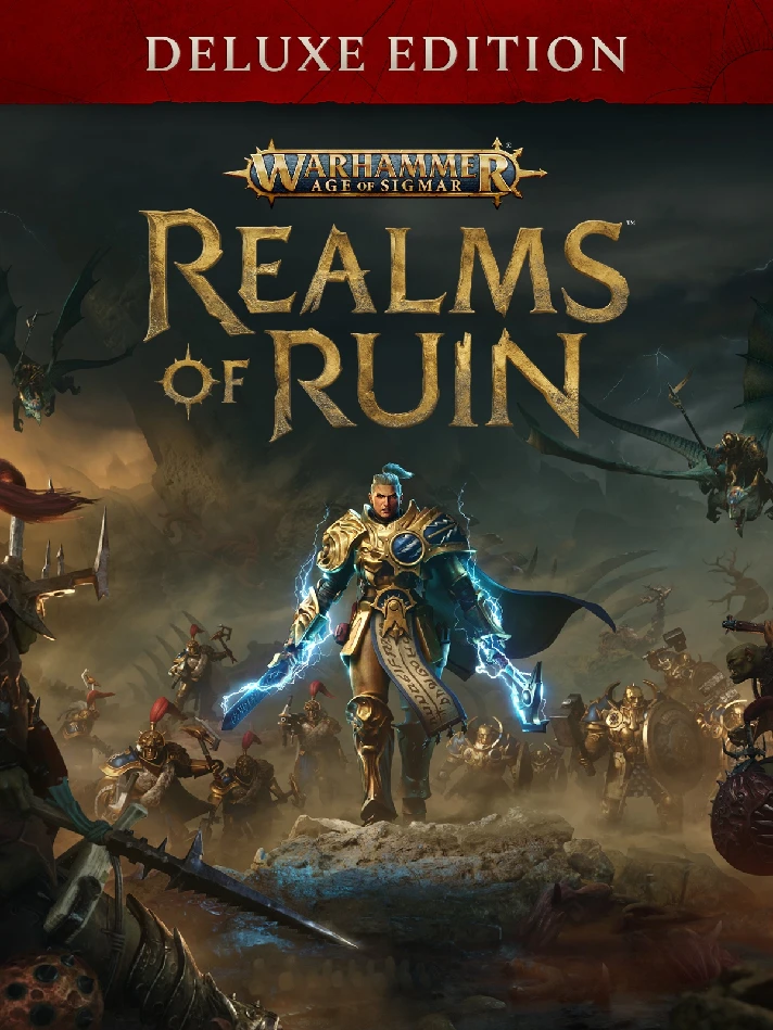 🔑😲Warhammer Age of Sigmar: Realms of Ruin – Deluxe Ed