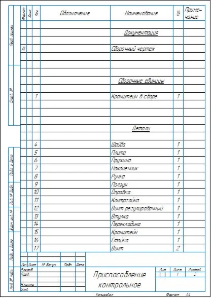 Drawing of control device for thickness control
