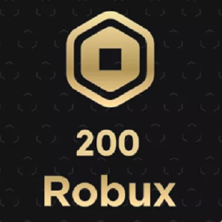 ROBLOX GIFT CARD - 200 ROBUX ✅CODE FOR ALL REGIONS🔑