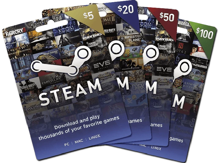 🔥STEAM USD🔥TR/AR/US/UK/EU🚀GIFT CARD🚀5-500💎0%💳