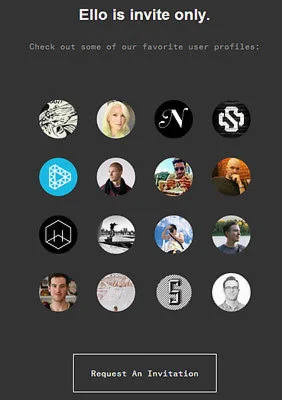 Инвайты на Ello.co