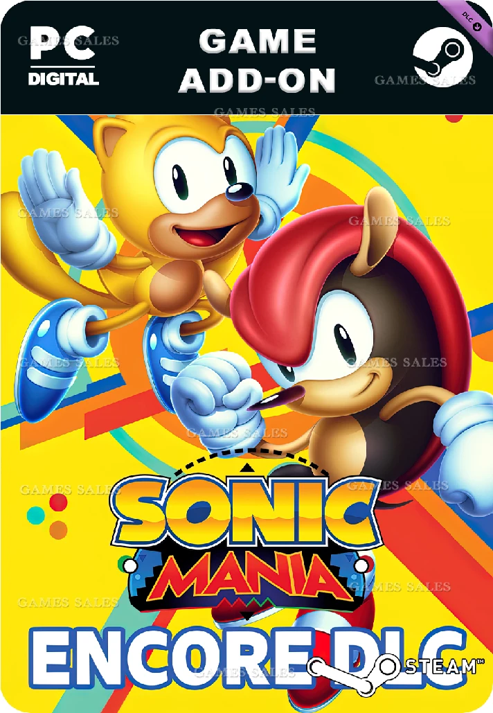 ✅💙SONIC MANIA - ENCORE DLC💙STEAM GIFT🤖AUTODELIVERY🤖