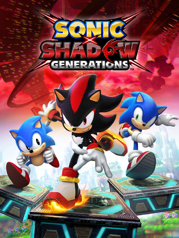 💳0%⭐️ Sonic X Shadow Generations + Deluxe🔑Steam Key