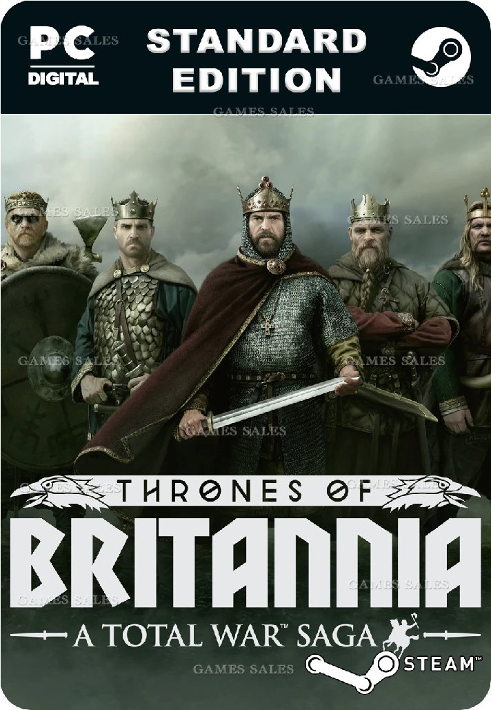 ✅💙A TOTAL WAR SAGA: THRONES OF BRITANNIA💙STEAM GIFT🤖