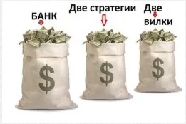 Две стратегии, две вилки