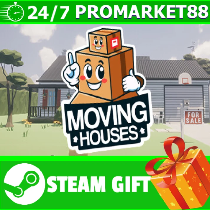 ⭐️ALL COUNTRIES⭐️ Moving Houses STEAM GIFT