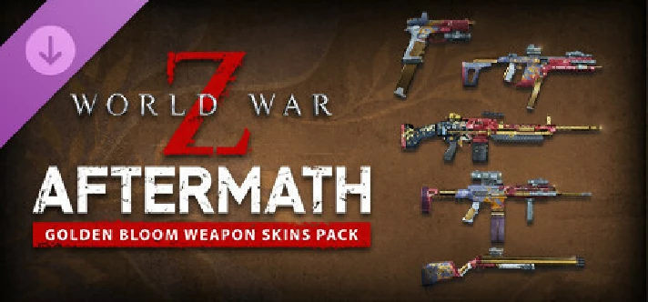 World War Z: Aftermath - Golden Bloom Weapon Skins Pack