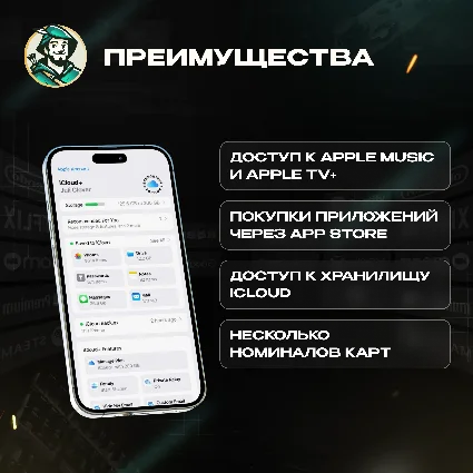 🍏 🏆 APPLE ITUNES КАРТА 10–1500 TL 🔴 ТУРЦИЯ/TRY 🔥 КОД 24/7