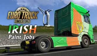 Euro Truck Simulator 2 - Irish Paint Jobs Pack GIFT ROW