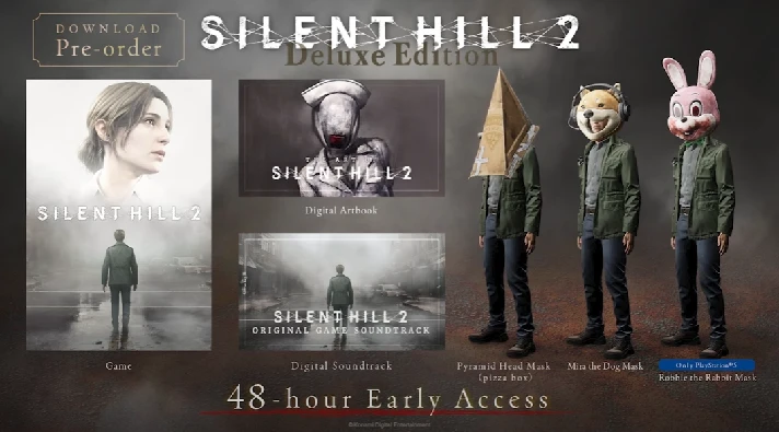 🔴Silent Hill 2 Remake Deluxe (PS5) P1 \P2 \P3 ACCOUNT